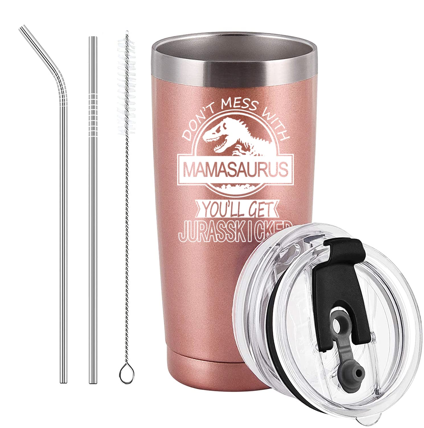 Amazon.com | Mamasaurus Tumbler Don't Mess with Mamasaurus You'll